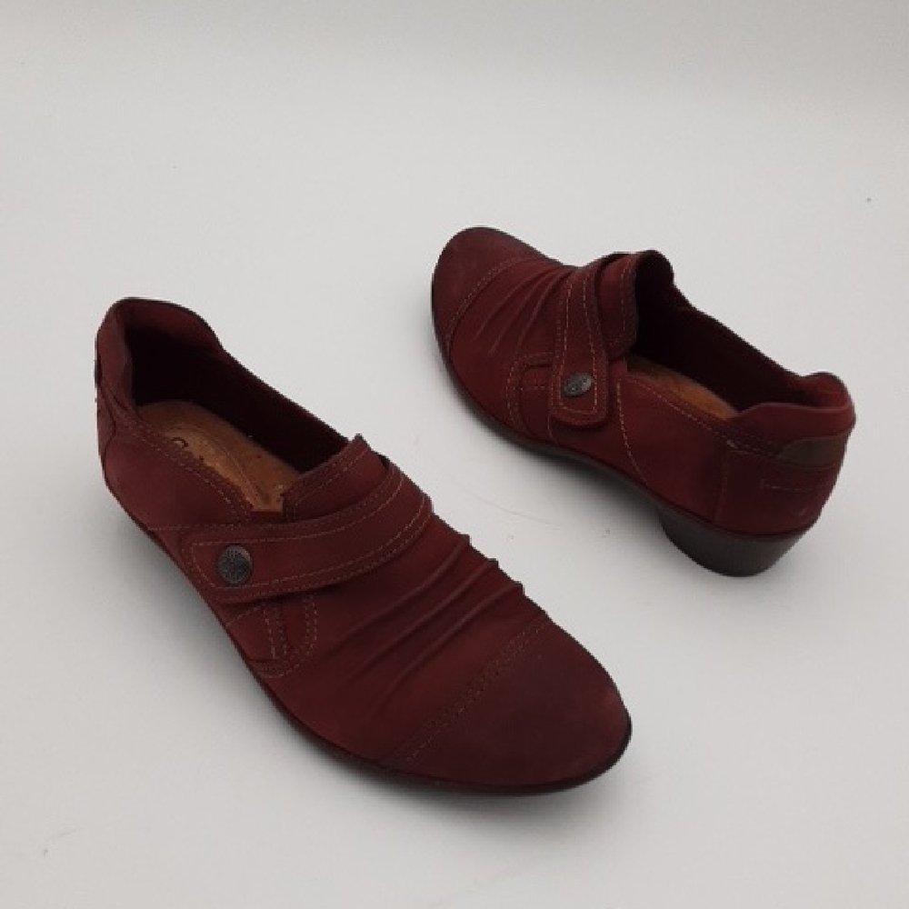 Cobb Hill New Balance Women Burgundy Shoes Bootie Women 8M Casual Office Comfort